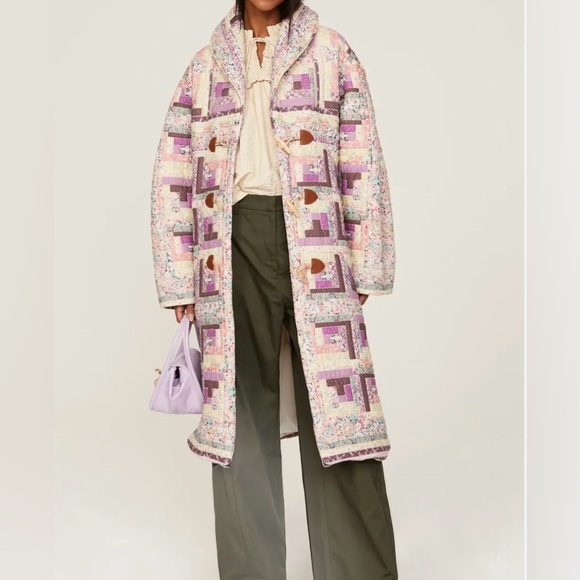 Sea New York Jackets & Blazers - Sea New York Naya long quilted coat sz large